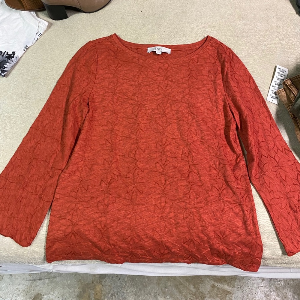 LOFT long sleeve top